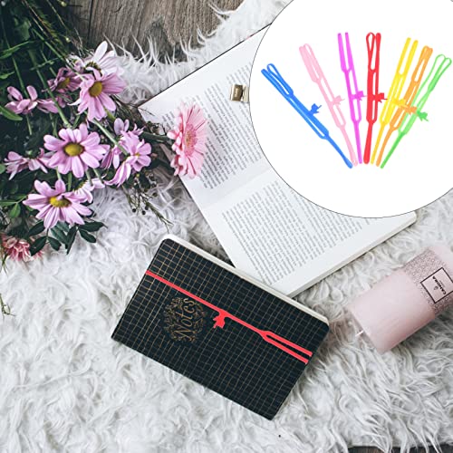 Ne perdez plus votre page grâce aux marque-pages silicone souples et colorés - 4