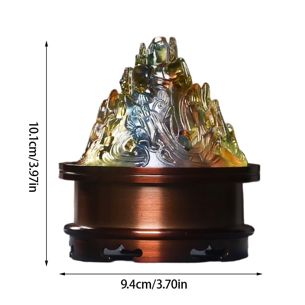 Incensiere a Cascata Bruciatore di incenso for interni, ufficio, ornamenti in rame, camera da letto, zanzariera, scatola decorazione, decorazione for la casa e la cucina Brucia Incenso In Ceramica