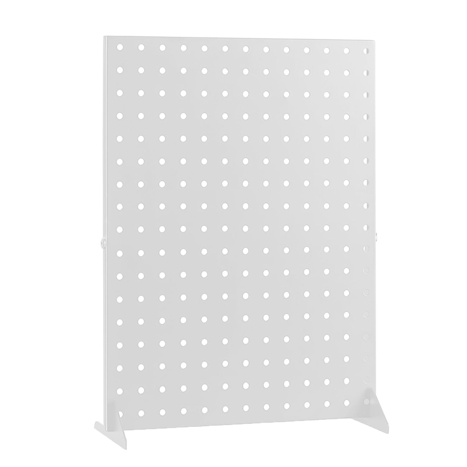 YPBEW Multi Functional Metal Jewelry Display Stand Stylish Iron Jewelry Organizer Rack Elegant Hole Board Display Shelves Metal Stand