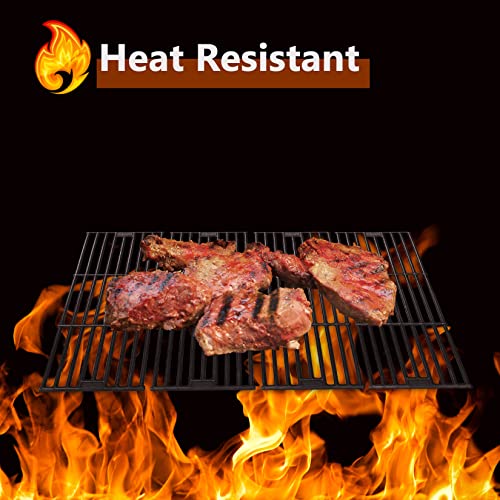 Gassaf 19 3/4 Inch Grill Grid Grates Replacement For Chargriller 5050, 3001, 3008, 3030, 4000, 2121, King Griller 3008 5252, Cast Iron Grill Cooking Grid Grates(19-3/4'' X 6-3/4'' Each)(4-Pack) #TOP6