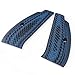 G10 Grips for CZ 75 Full Size, SP-01 Shadow, Snake Scale Texture, Cool Hand Brand (Blue/Black)