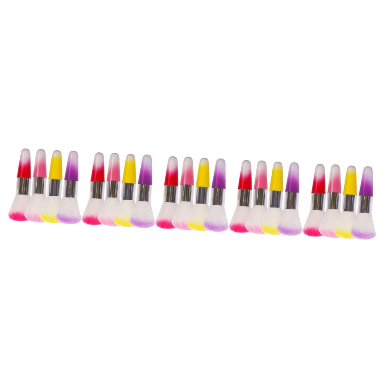 POPETPOP 20 Piezas Cepillo De Manicura Cepillo De Rubor Herramientas De Arte De Uñas Pincel Acrílico Pincel De Maquillaje Rubor Base De Maquillaje Ligero Cepillar El Plastico