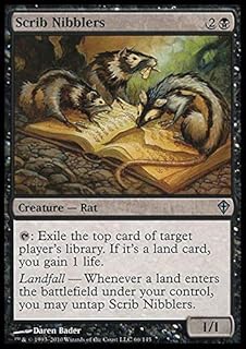 Magic: the Gathering - Scrib Nibblers - Worldwake
