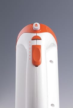 Ariete Mixy Professional Stand Hand Mixer 1565/11 - 300 Watt, Practical Hand Mixer with Rotary Bowl, 2.4 Liter Bowl Volume, 2 Beaters and 2 Kneading Hooks