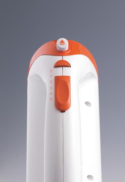 Ariete Mixy Professional Stand Hand Mixer 1565/11 - 300 Watt, Practical Hand Mixer with Rotary Bowl, 2.4 Liter Bowl Volume, 2 Beaters and 2 Kneading Hooks