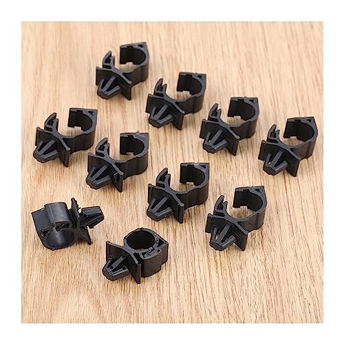Clips fixes pour tuyaux ondulés auto bloquant les vibrations du harnais de câblage