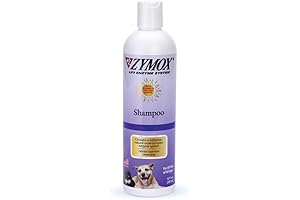Pet King Brands ZYMOX Oatmeal Shampoo for Dogs and Cats, 12oz