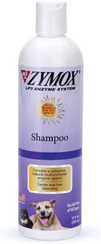 PET KING BRANDS ZYMOX Shampoo for Dogs and Cats, 12oz