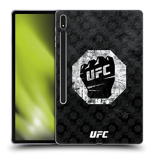 Head Case Designs Officially Licensed UFC Glove Icon Logo Soft Gel Case Compatible with Samsung Galaxy Tab S8 Plus