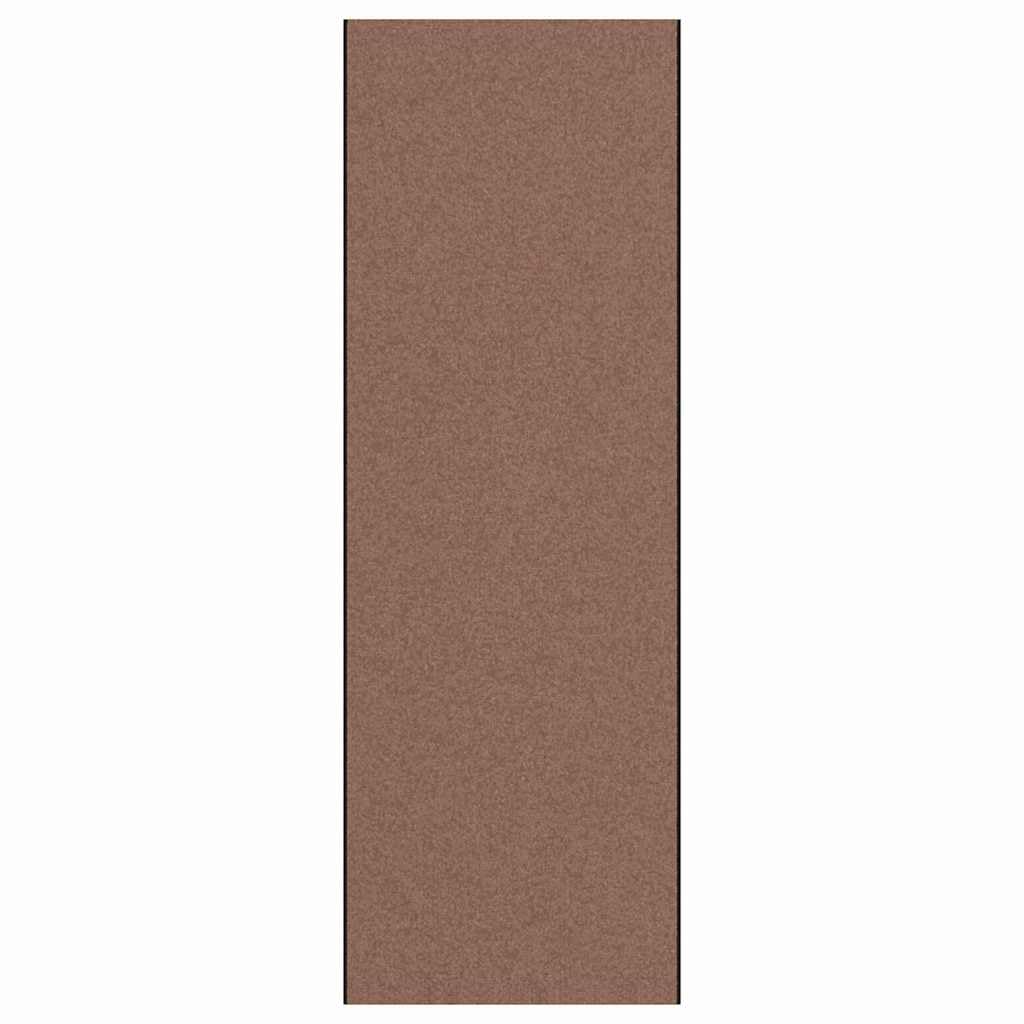Fußmatte Braun Schwarz 120x350cm Polyamid Türvorleger