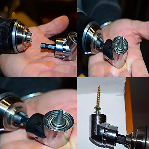 CIGOTU Impact Grade Power Hand Tools Driver Sockets Adapter Extension Set, 3Pcs 1/4 3/8 1/2