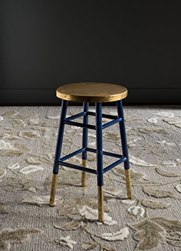 Tabouret de bar fer marin Lugo design industriel 61cm - 7