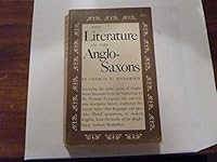 THE LITERATURE OF THE ANGLO-SAXONS. Revised Edition. B000O91F38 Book Cover