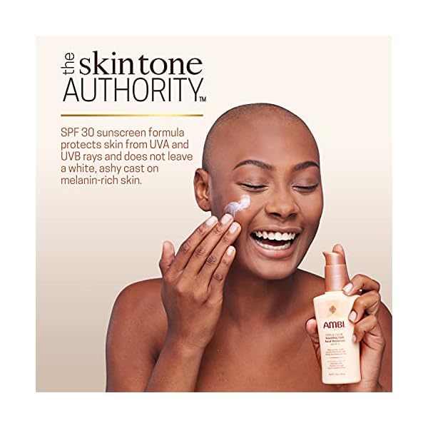 Ambi Even & Clear Daily Facial Moisturizer with SPF 30, 3.5 Ounce