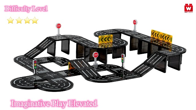 Amazon.com: W WISE BLOCK Magnetic Tiles, Construction Magnetic