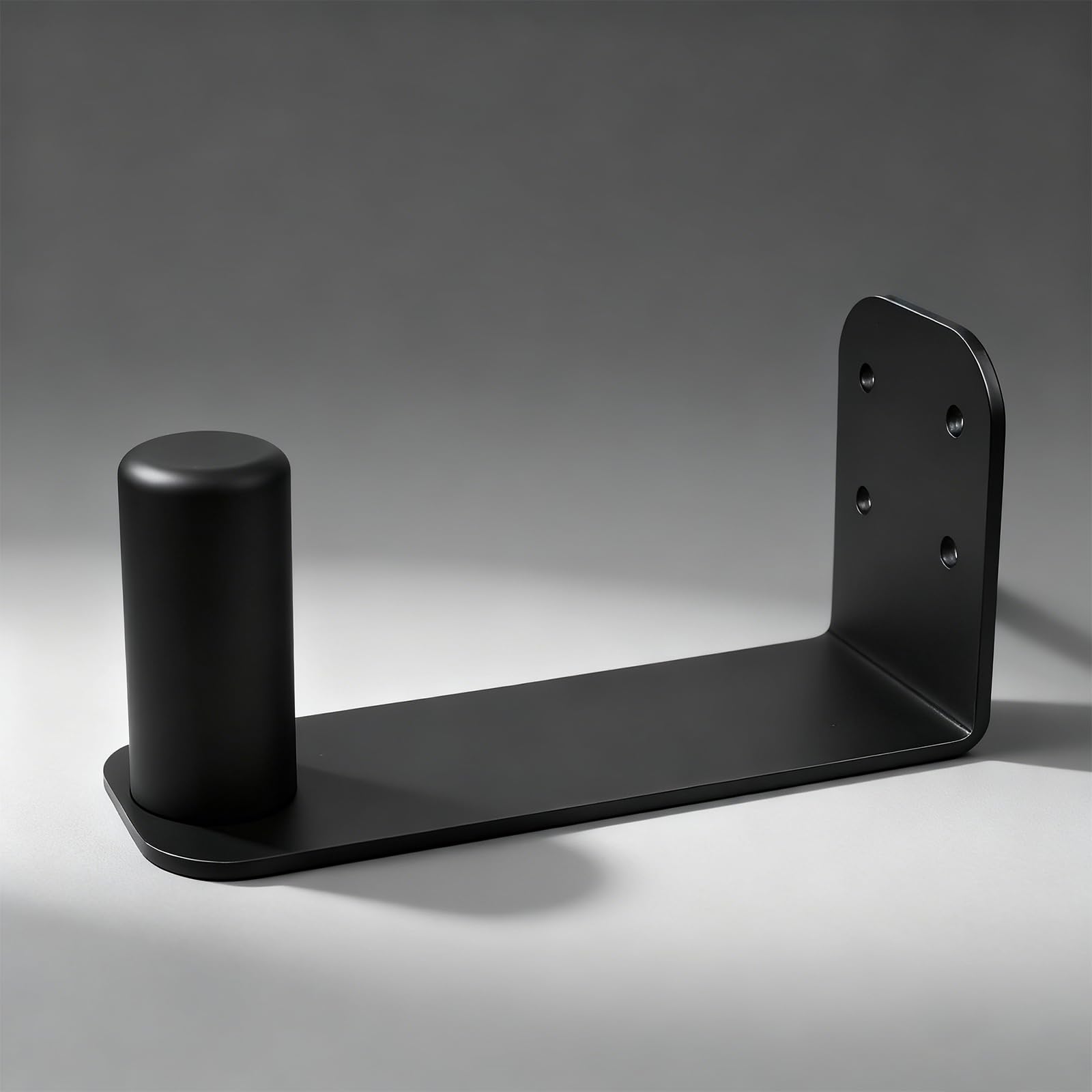 NUEAYMS Soporte de Montaje en Pared de Metal Abrazadera de Soporte de Techo Altavoz Envolvente Gancho Trasero Placa de suspensión para Accesorios de Altavoz Compacto EON Estante de fácil instalación