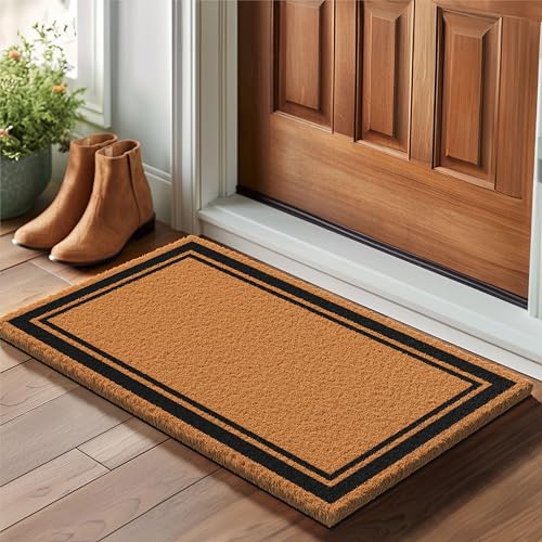 Barnyard Designs DMC-DBOR Natural Coco Coir Heavy Duty Backing Doormat thumb #1
