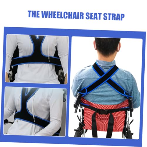 Soporte para torso ajustable para ancianos azul miniatura 3