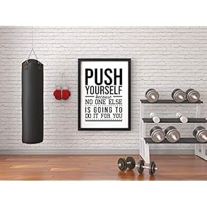 Gym-Room-Wall-Decor-Motivational-Posters-for-Office-Decor-Inspirational-Motivation-Sports-Quotes-Wall-Decal-A3-165x117-no-Frame Gym Room Wall Decor | Motivational Posters for Office | Decor Inspirational Motivation | Sports Quotes | Wall Decal | A3-16.5"x11.7" no Frame