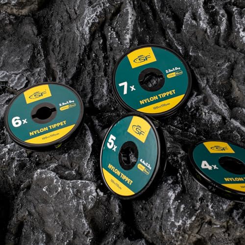 SF Clear Nylon Monofilament Tippet Fly Fishing Tippet Leaders Trout 75m Pack of 1 2X - Image 6