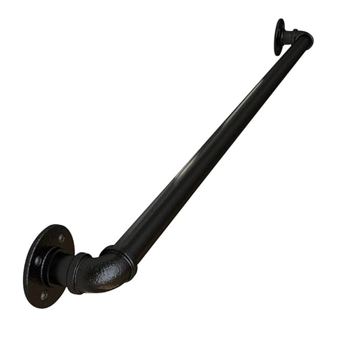 Buy Handrails for Disabled Outdoor Stairs Steps Black Handrail