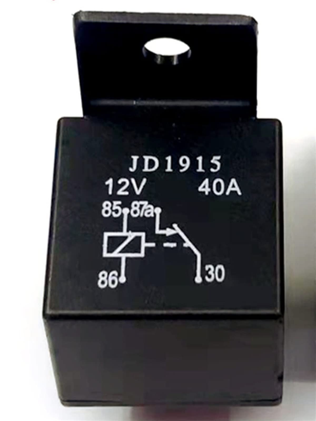 GJZIFGFWQ 2 PCS JD1915 12V 40A 4 Pins 12VDC Relay