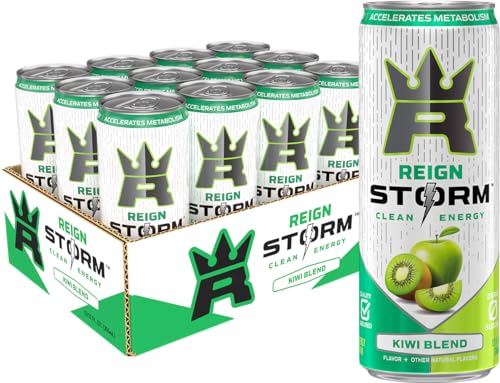 REIGN Storm, Kiwi Blend, Fitness & Wellness Energy Drink, 12 Fl O...