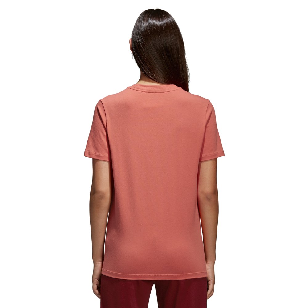 adidas Trefoil, Camiseta para mujer, Rojo (Trace Scarlet/White), 30