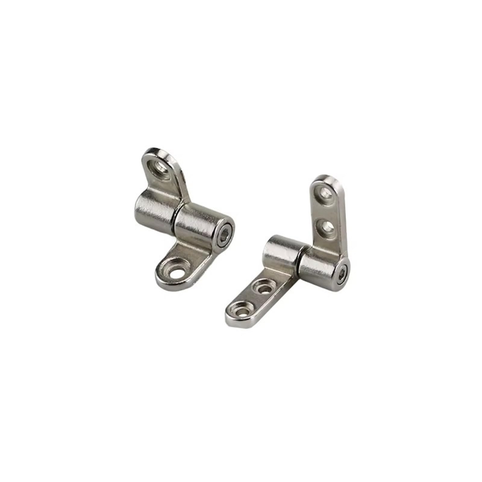 Ehfqpjybbo White 360 Degree Flip Large Angle Small Damping Hinge Torque Pivot Stopping And Positioning Damping 1Pcs(White)