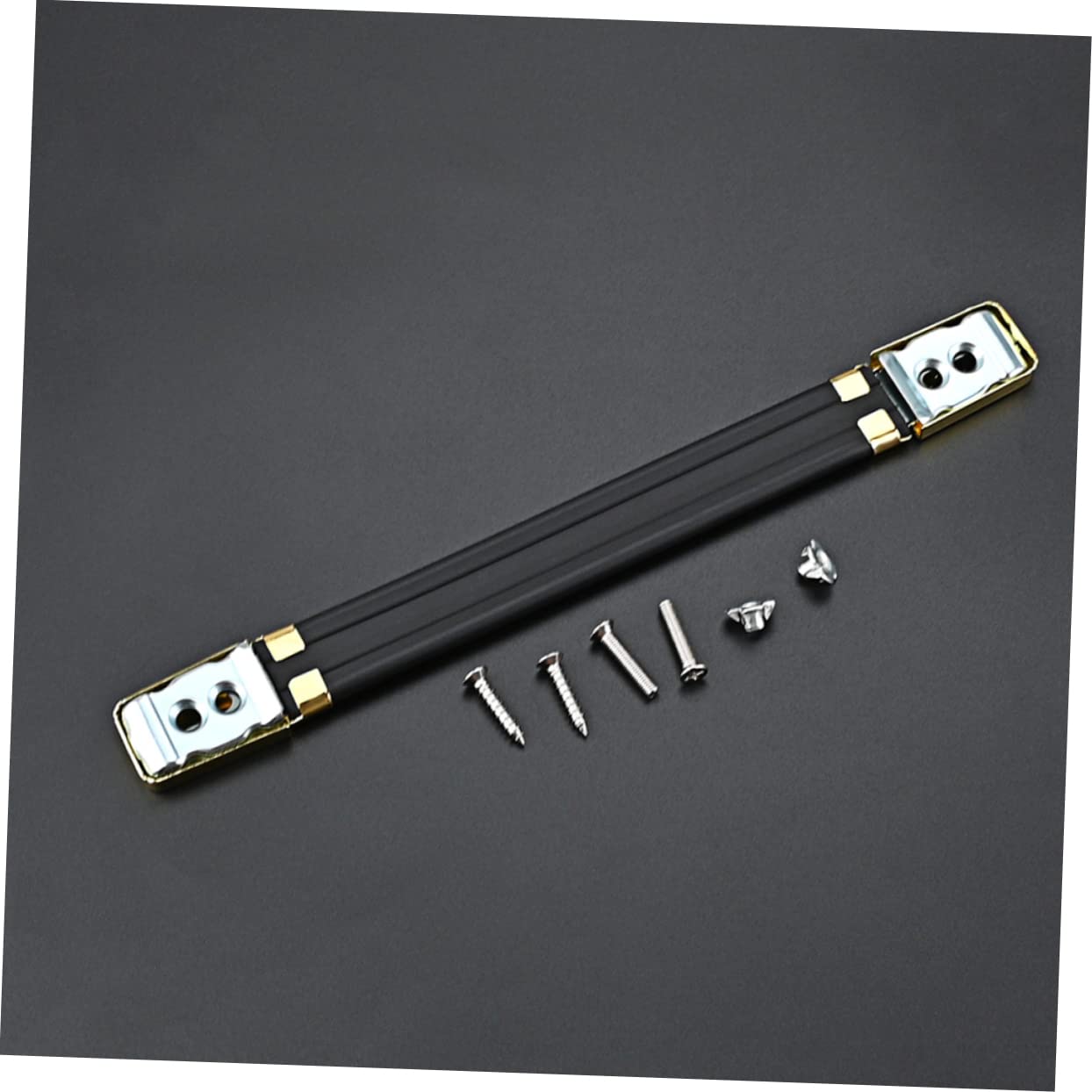 OSALADI Maniglia per Amplificatore Viti e Cinghia Resistente in Pvc per Casse Acustiche da Esterno, Accessorio Professionale Leggero e Salvaspazio per Trasporto Sicuro e Comodo