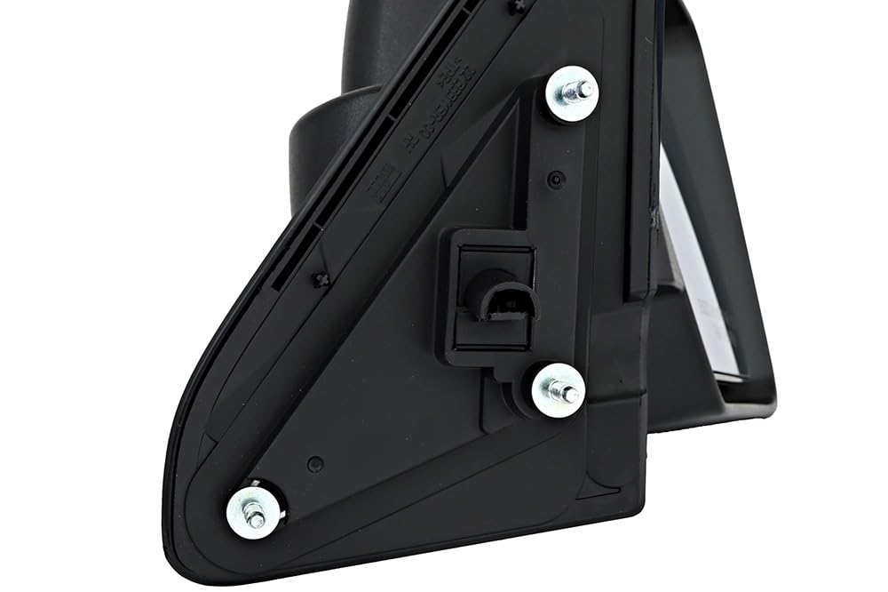 Espejo Retrovisor Lateral Manual Del Pasajero De Repuesto, Color Negro Texturizado Compatible Con Patriot 5155456AK 2007-2017