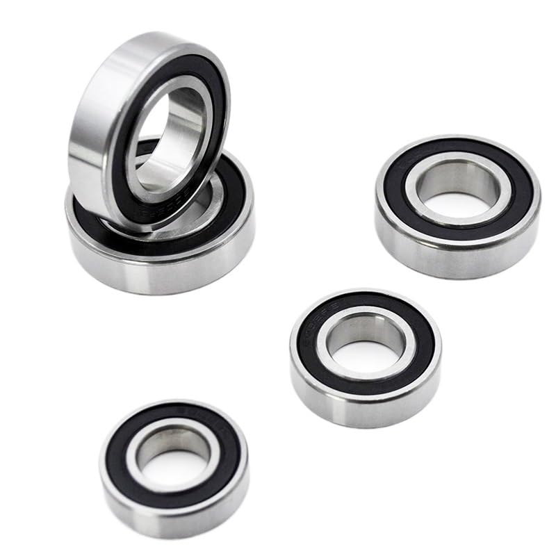 Lot de 10 roulements à billes à gorge profonde 6000 6001 6002 6003 6004 6005 2RS RS DDU(6001-2RS 12x28x8mm)