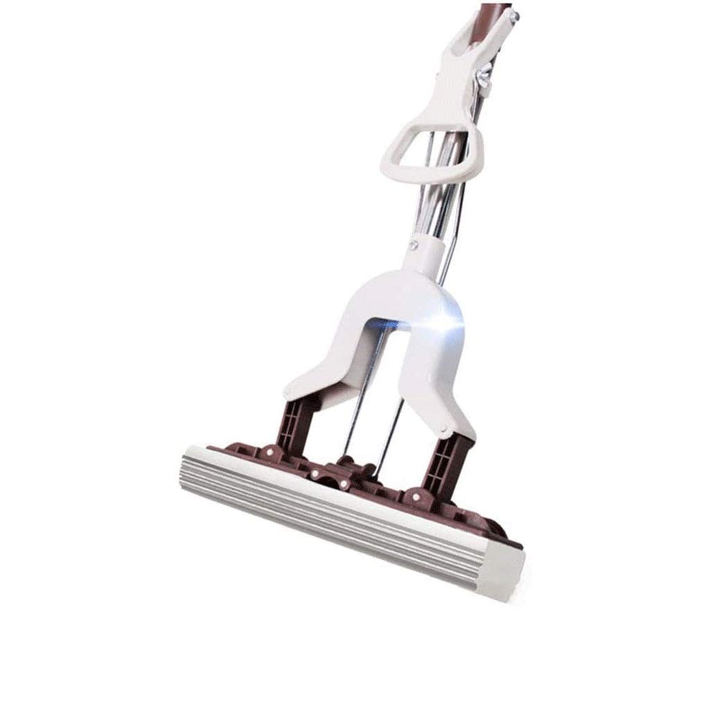 Fregona de Esponja de PVA para el hogar de Cocina, fregona de Esponja de Espuma de PVA con Rodillo cuádruple súper Absorbente, Limpiador de Pisos Multiusos