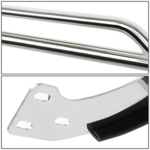 Image of DNA Motoring GRILL-G-030-SS Front Bumper Brush Grille Guard Compatible with 95-01 Explorer, 97-01 Mountaineer