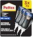 Produktbild Pattex Sekundenkleber Ultra Matic Gel (3er-Pack x 3g), extra starkes Sekundenkleber Gel für schnelle, flexible Sofortreparaturen, wasserfester Kleber für die meisten Materialien*