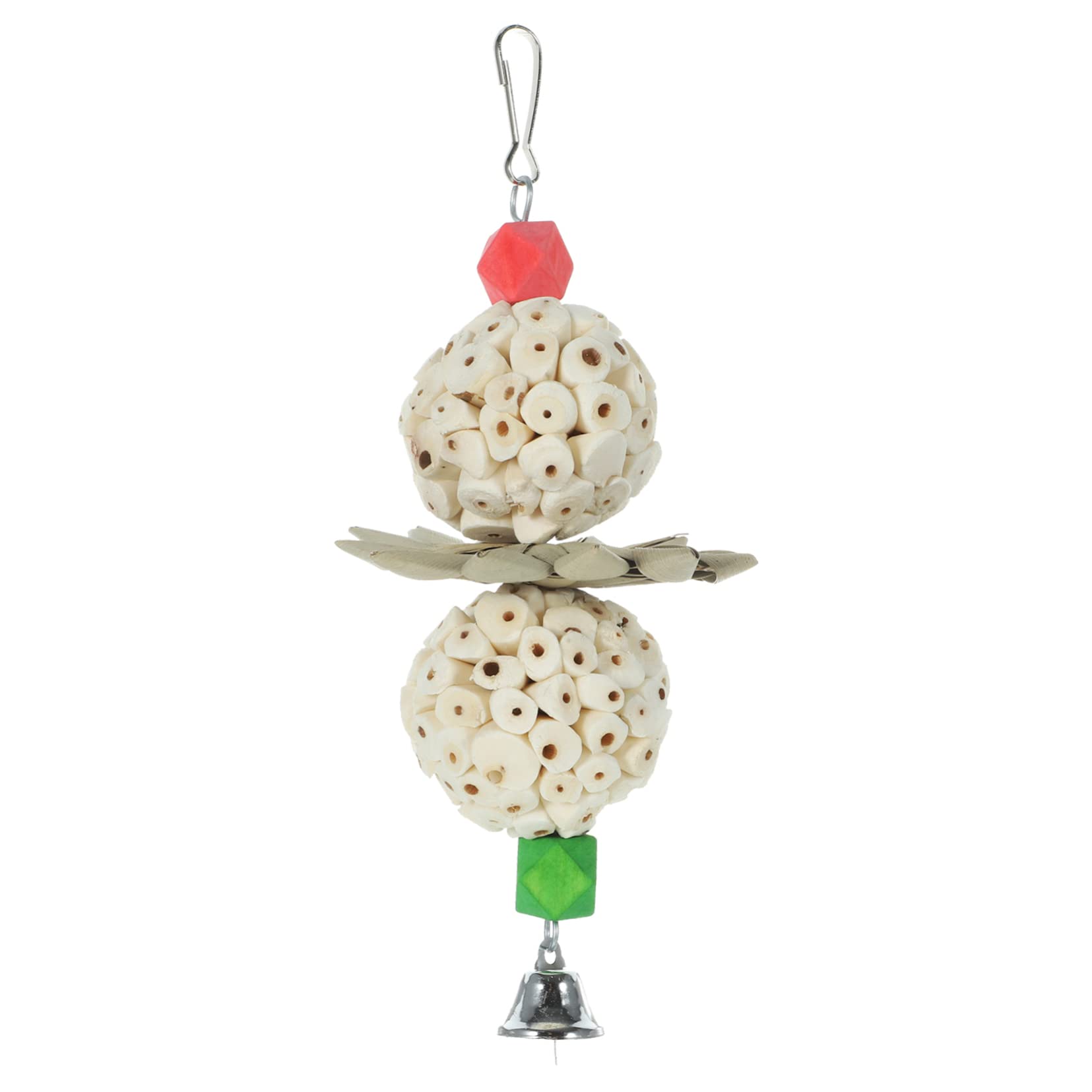 FRCOLOR 5 Pz giocattolo da masticare per pappagalli giocattoli abito bel giocattolo divertente giocattolo da masticare per uccelli Pappagallo forniture di uccelli di legno
