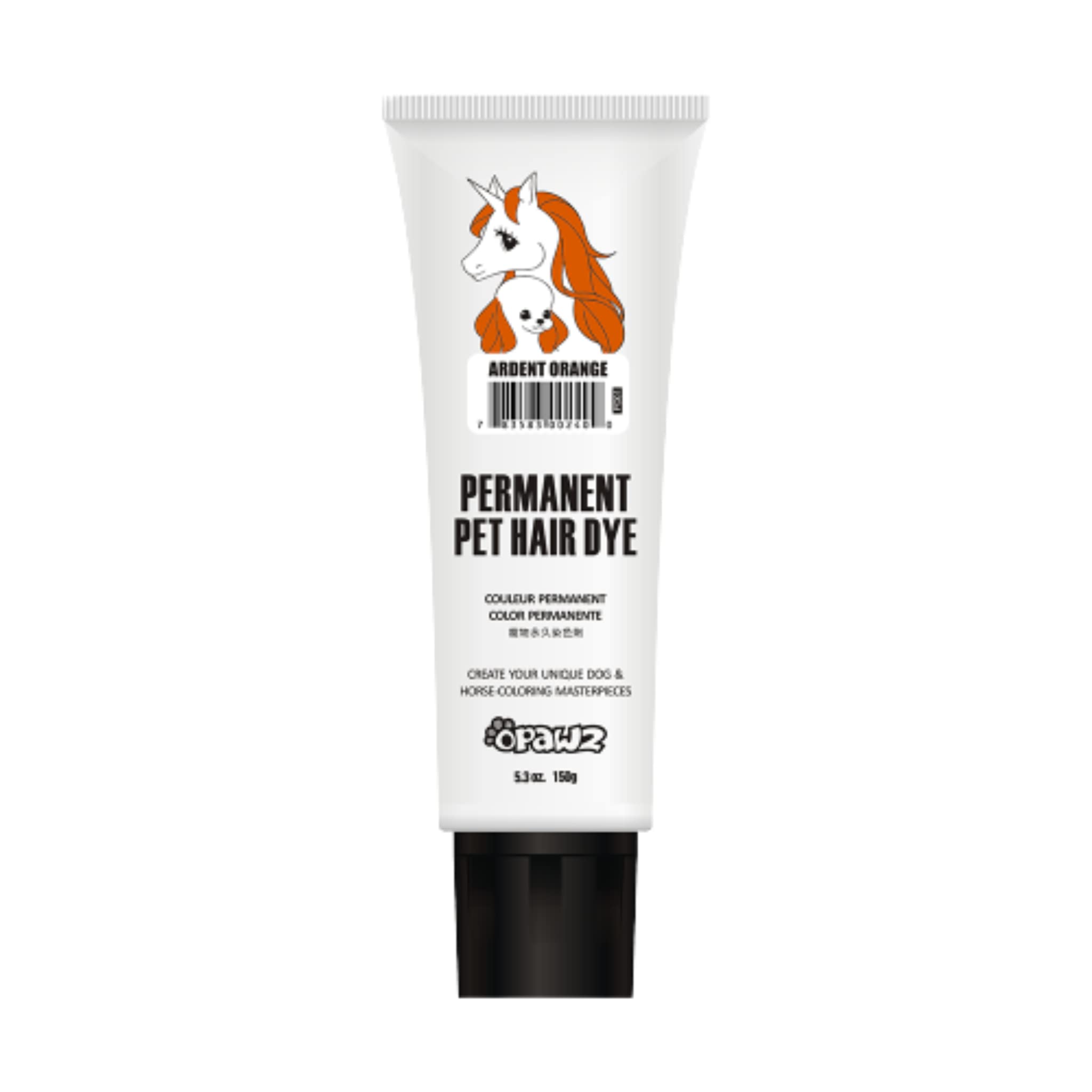 OPAWZ Permanent Dog Hair Dye, Pet Hair Dye Safely Used by Grooming Salons for a Decade, Pet Safe Dye Lasts Over 20 Washes, Non-Toxic and Gentle on Pets Coat, Bright Color for Dogs (Flame Orange) (B0BFLK811J) Amazon Price History, Amazon Price Tracker