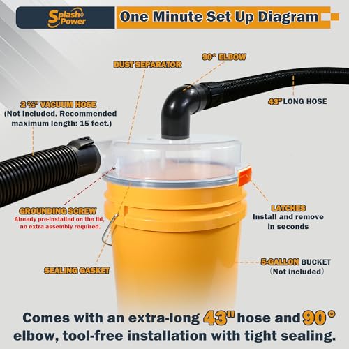 SplashPower Cyclone Dust Separator