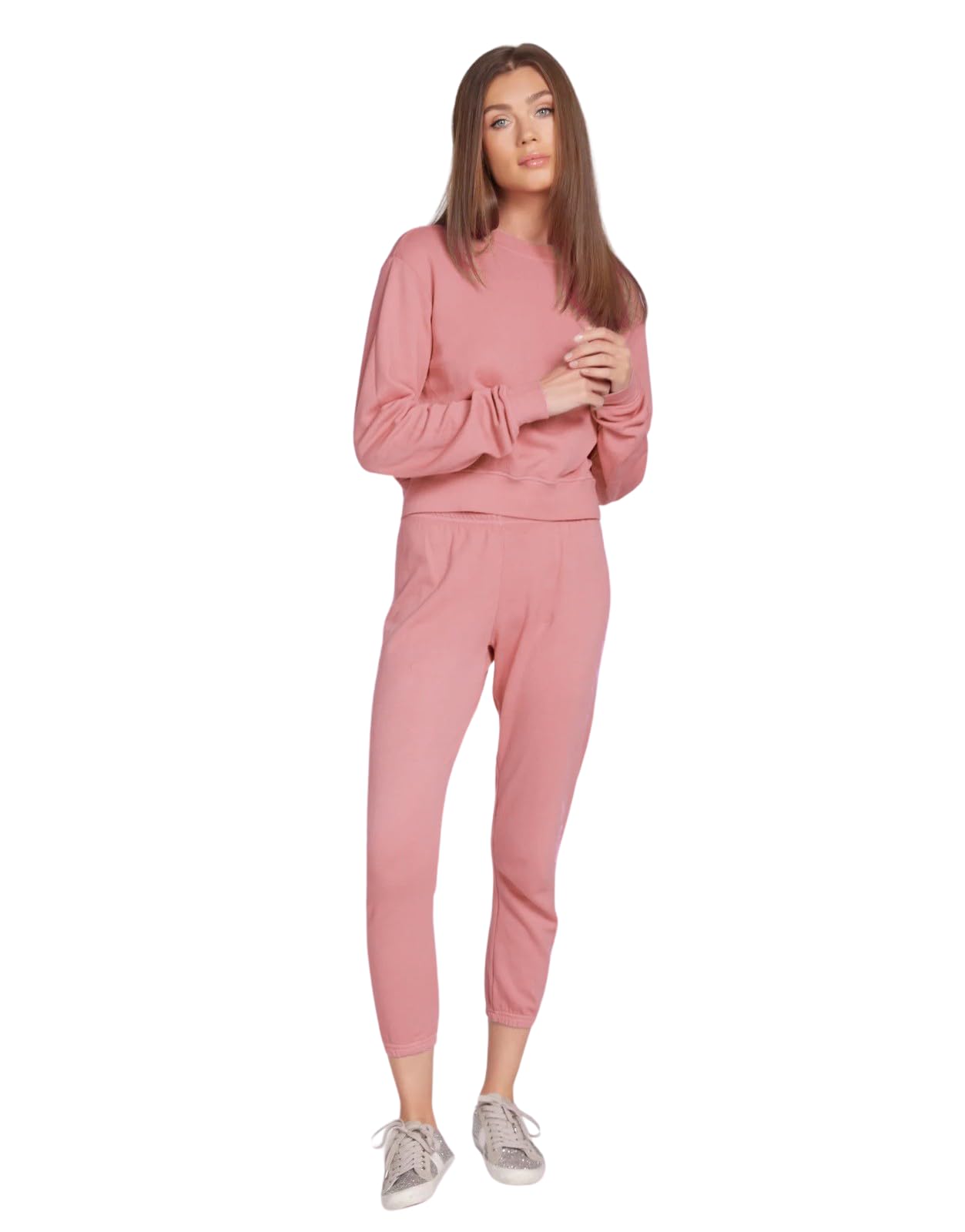 Tuta da donna / Homewear | Tuta da jogging | 2 pezzi tuta da casa / Tracksuit | Abbigliamento sportivo, Rosa, L
