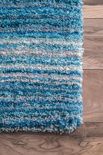 Nuloom HJZOM1F-508 Classie Hand Tufted Shag Area Rug thumb #1
