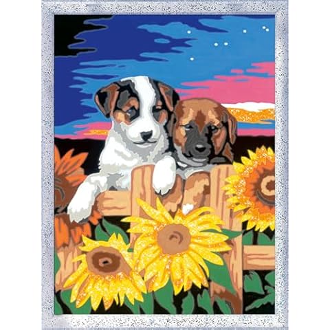Ravensburger Sunset Paw-Fection Paint by Numbers Kit Cover