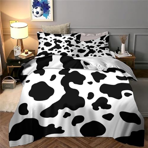 Housse de couette chat cosmique lit 260x220 effet 3D confortable - 6