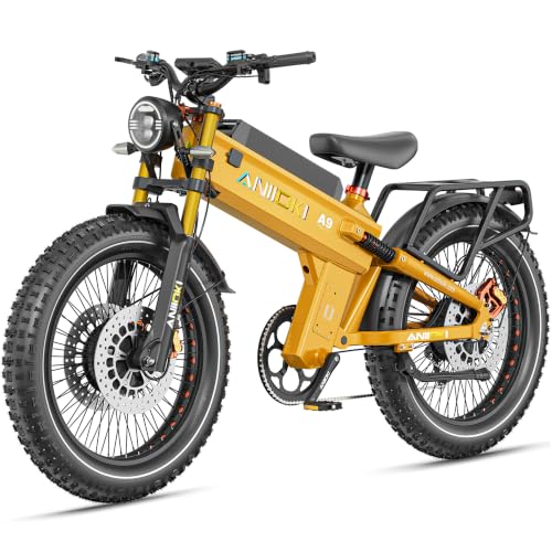 ANIIOKI 6000/7000W Dual Motor Electric Bike,300Miles Long Range eBike,60/72V 70Ah/80Ah Battery,7-Speed,26×4.8" Fat Tire Electric Bicycles,Electric Fat Bikes image 5