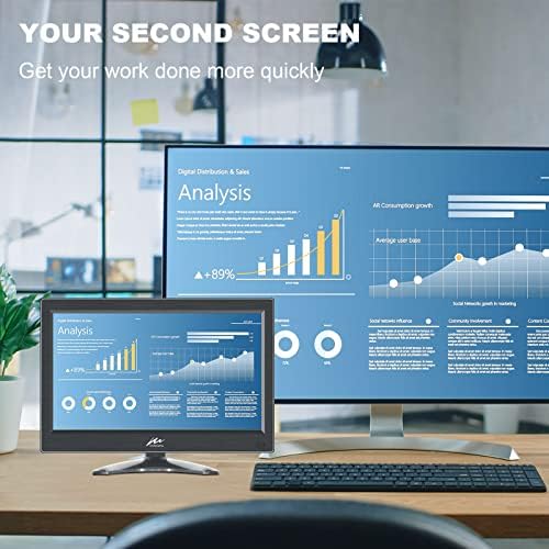 UPERFECT 13.3 "Moniteur Portable IPS Écran 1080P HDR IPS Moniteur De