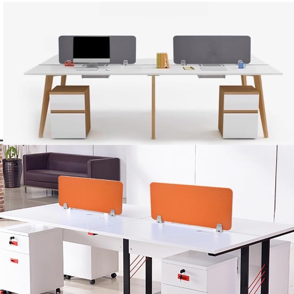 Divisores de privacidad multicolor para escritorio, panel ajustable de 30 x 40 cm a 40 x 120 cm, soluciones eficaces de privacidad para espacio de trabajo, ideal para oficina en casa y espacios
