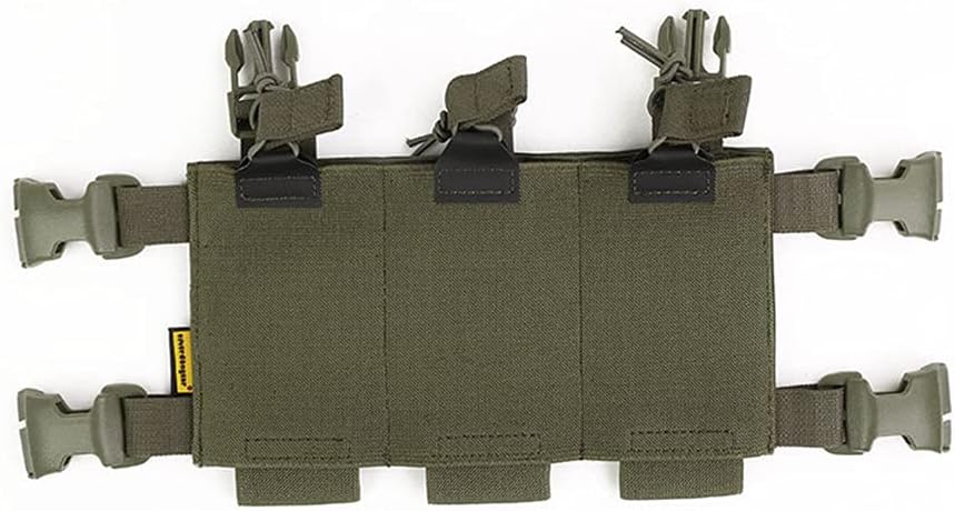 Emersongear LV Placard 5.56 Triple Magazine Panel,Tactical Placard Holder Accessories