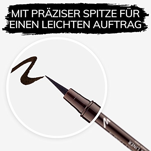 4. Bild von Manhattan Eyemazing Liner – Brauner Filz-Eyeliner für perfektes Auftragen – Farbe Brown Toffee 69U – 1x 1,2ml