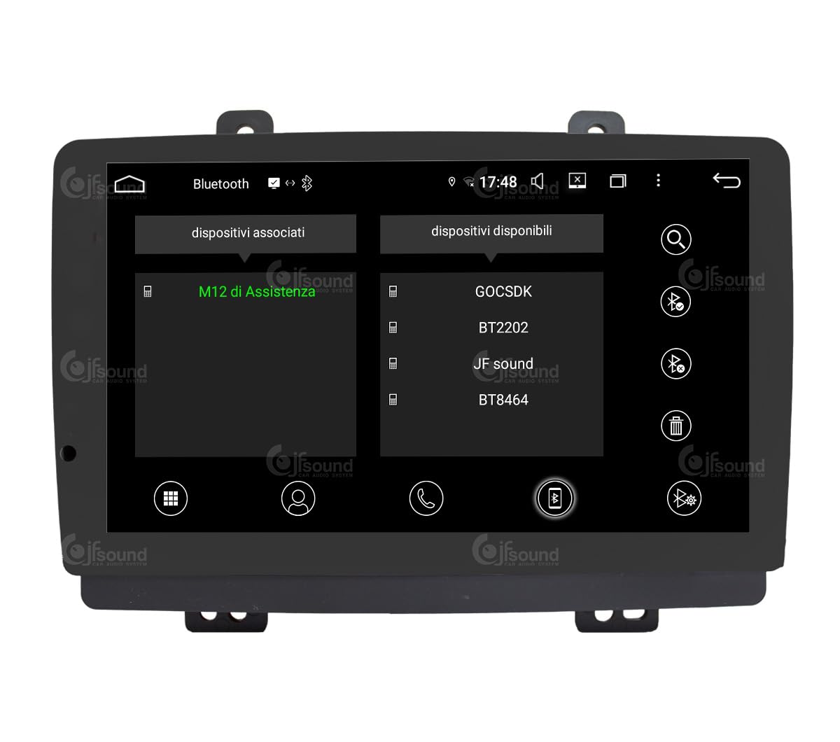 JF Sound - Autoradio Android JF-039D5-UP compatibile con DR F35 2020-2023 | CarPlay e Android Auto DAB+ |9 pollici HD | Prodotto in Italia