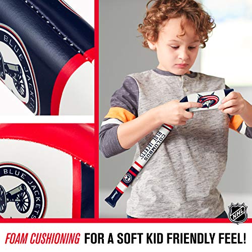 Image of Franklin Sports NHL Team Mini Soft Hockey Stick Set - NHL Team Soft Foam Mini Hockey Stick and Ball - Great Toy for Kids
