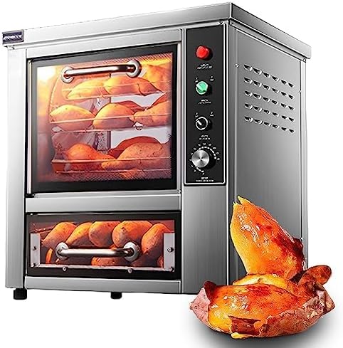 Kommerzieller Süßkartoffel-Bräter mit automatischer Zeitmessung und 0-300 ℃ Temperaturregelung für perfekt gekochte Süßkartoffeln und Mais